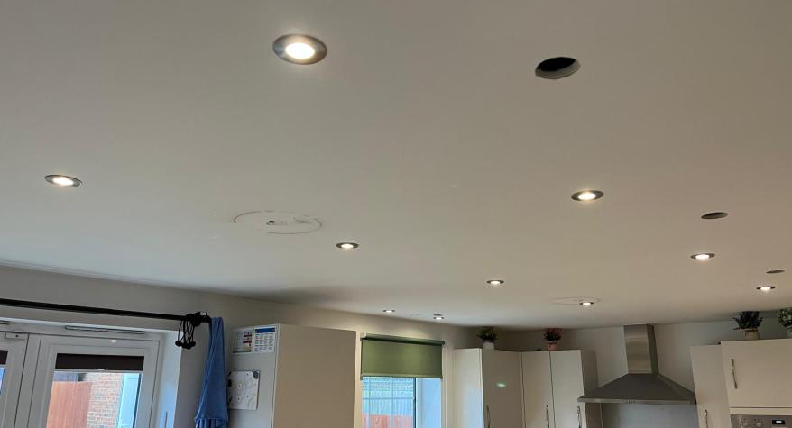 Kitchen/Diner Downlight Installation Ebbsfleet - SJ Supplies