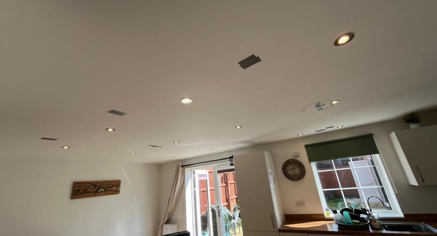 Kitchen/Diner Downlight Installation Ebbsfleet - SJ Supplies